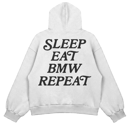 Sleep Eat BMW Repeat Худи